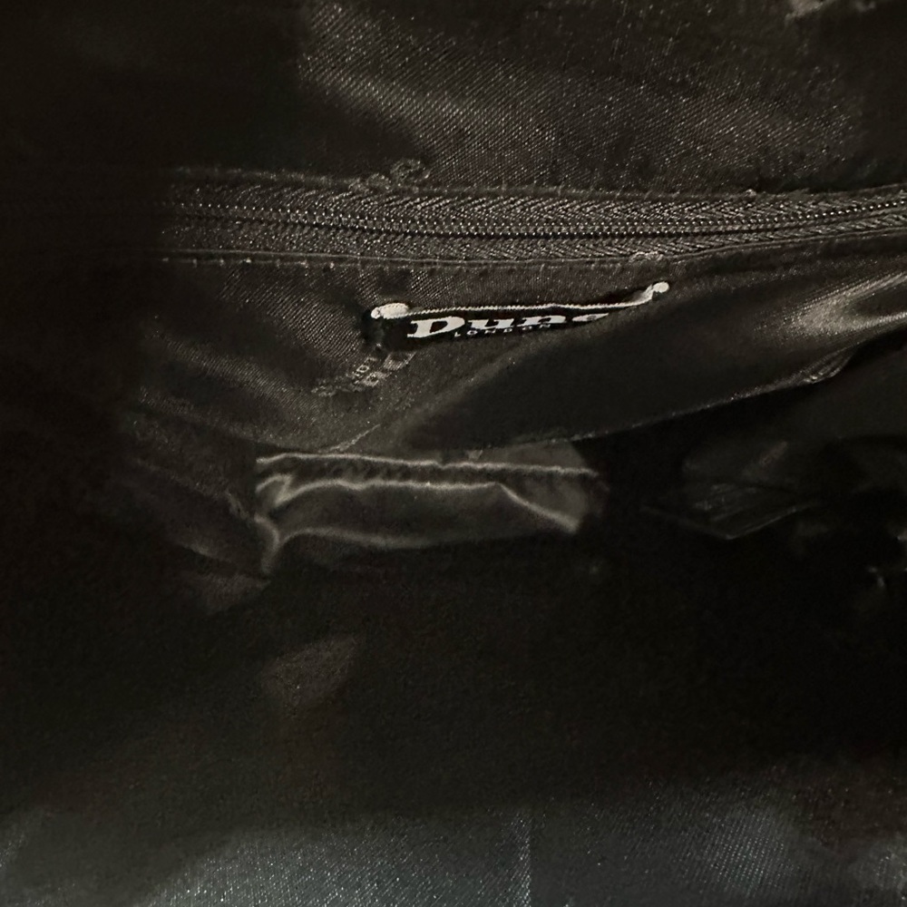 Dune London Black and Leopard HandBag unbranded shoulder strap included - Picture 3 of 6